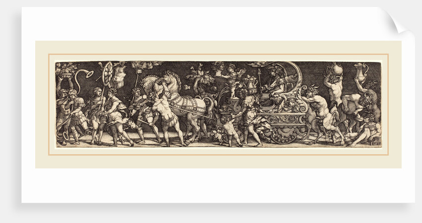 The Triumph of Bacchus, 1528 by Master IB