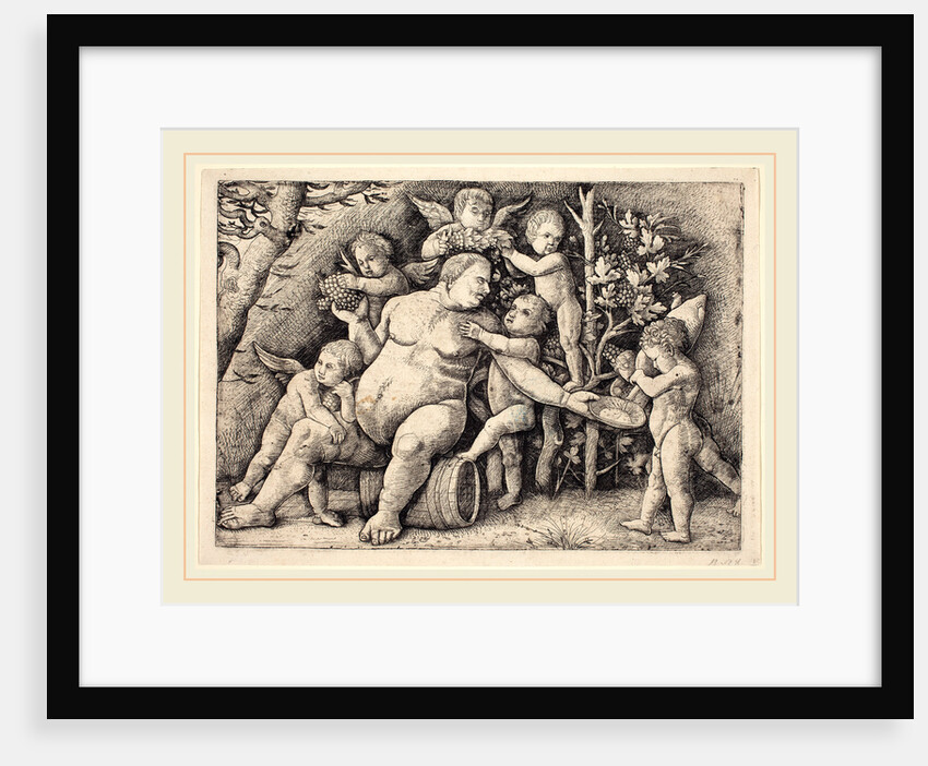 Silenus by Hieronymus Hopfer