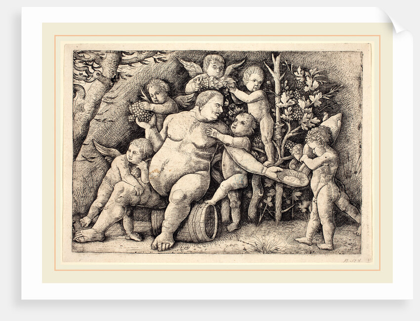 Silenus by Hieronymus Hopfer
