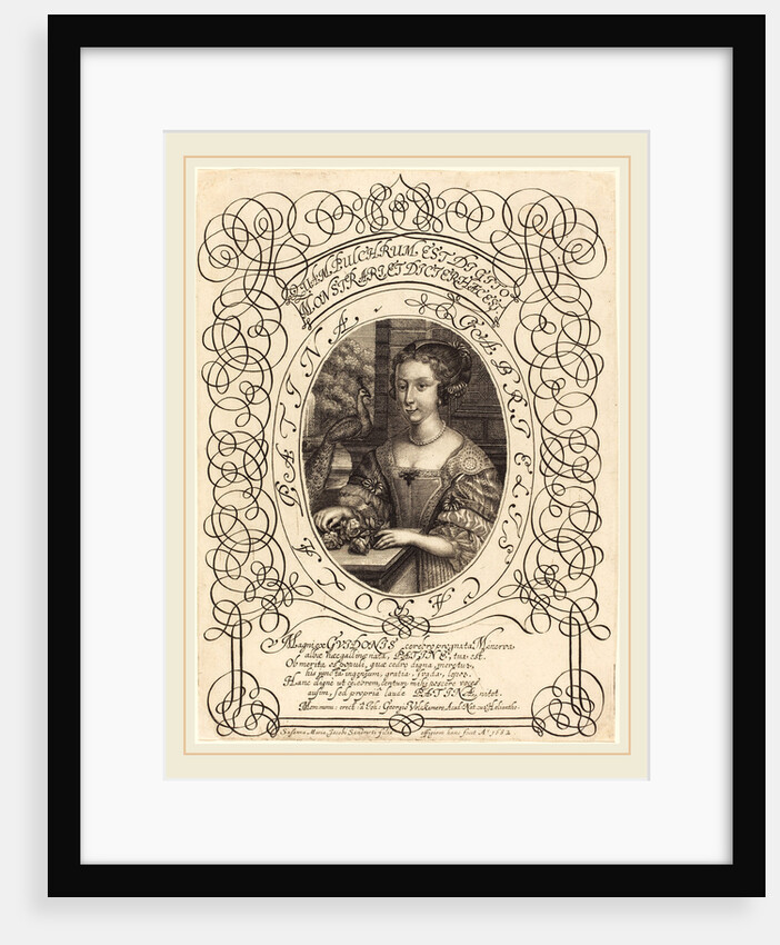 Gabrielle Carola Patina, c. 1682 by Susanne Maria von Sandrart
