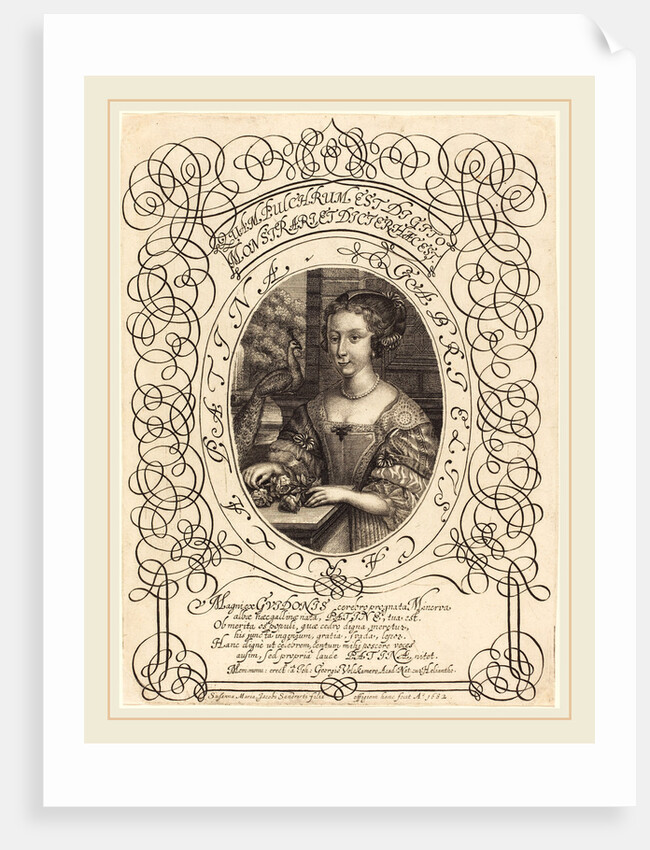 Gabrielle Carola Patina, c. 1682 by Susanne Maria von Sandrart