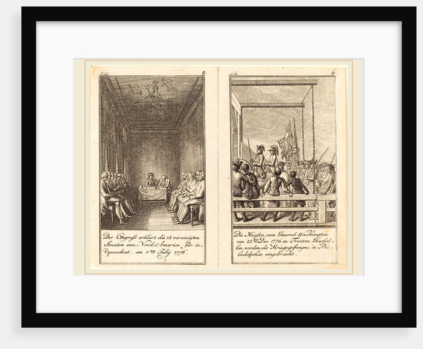 The History of the United States by Daniel Nikolaus Chodowiecki