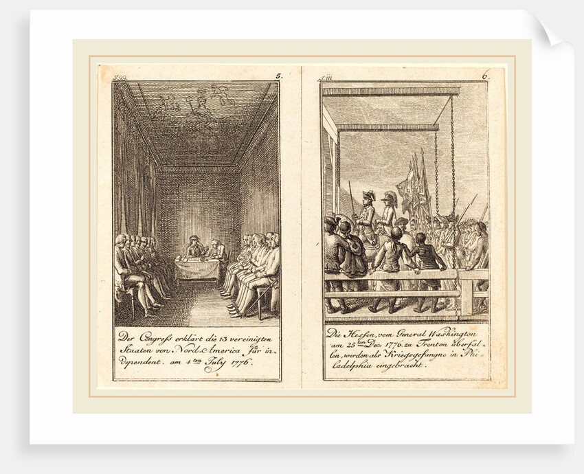 The History of the United States by Daniel Nikolaus Chodowiecki