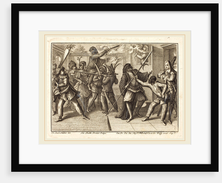 The Captain Regains His Freedom, 1729 by Johann Balthasar Probst