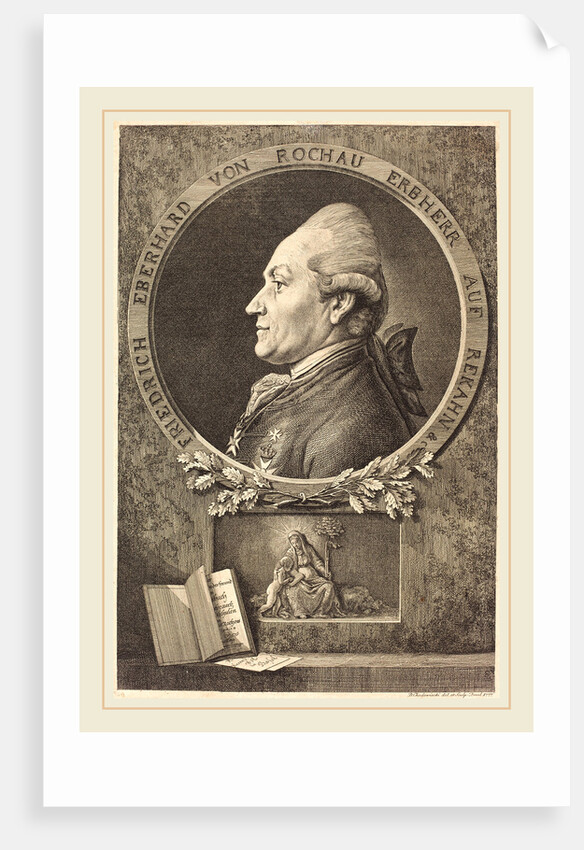 F.E. von Rochow, 1777 by Daniel Nikolaus Chodowiecki