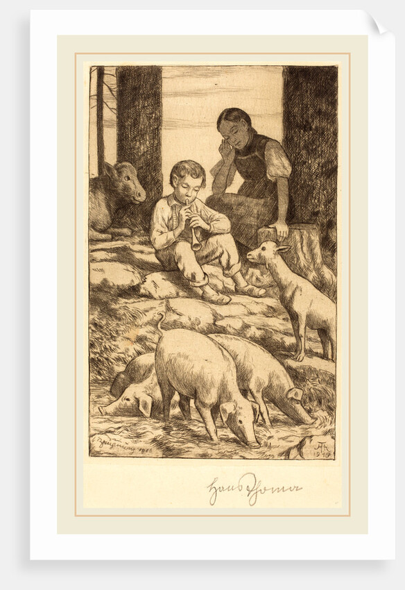 Pastoral by Hans Thoma