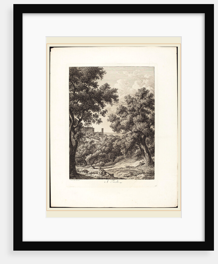 A Tivoli, 1794 by Johann Christian Reinhart
