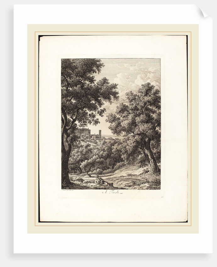 A Tivoli, 1794 by Johann Christian Reinhart