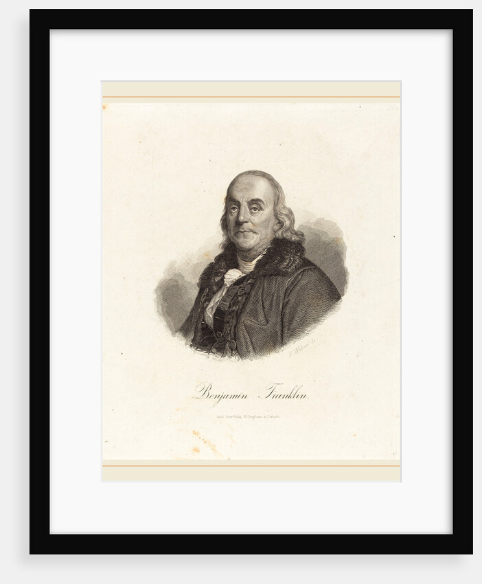 Benjamin Franklin by Franz Weber