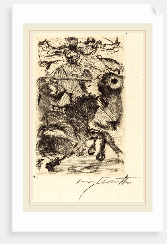 Adhba the Camel by Lovis Corinth