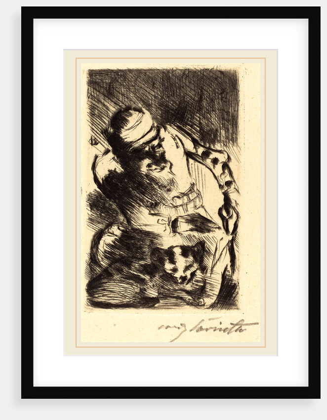 The Cat of the Prophet by Lovis Corinth