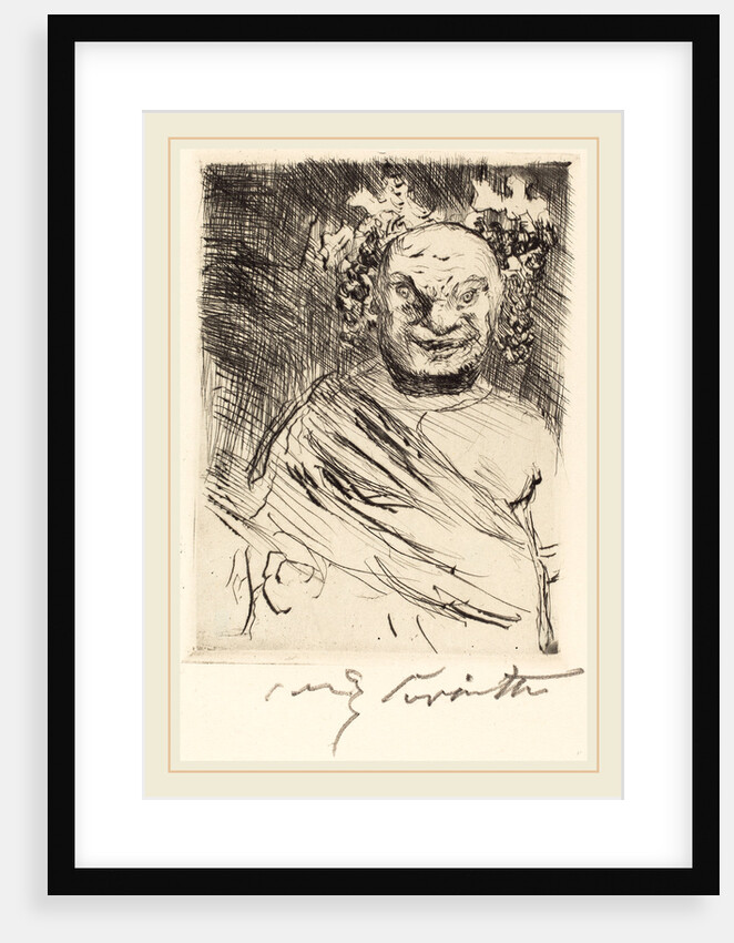 The Banquet of Trimalchio: pl.I by Lovis Corinth