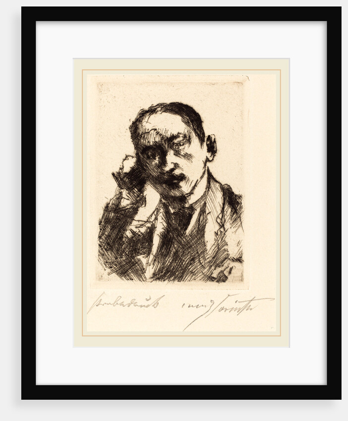 Karl Schwarz by Lovis Corinth