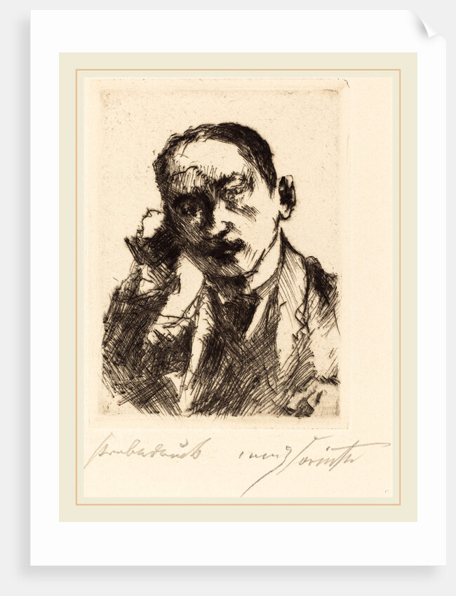 Karl Schwarz by Lovis Corinth