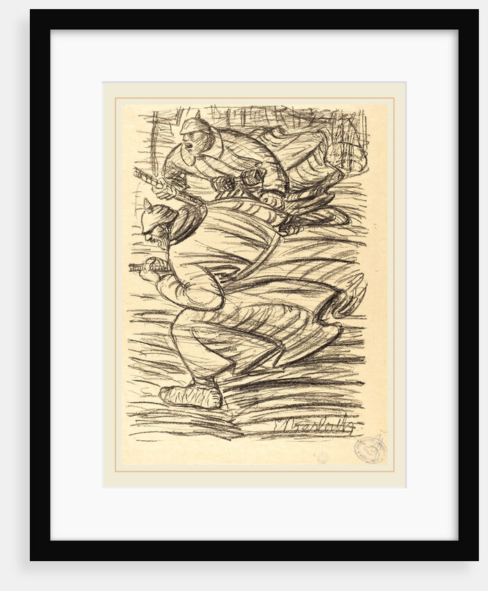 The Assault by Ernst Barlach