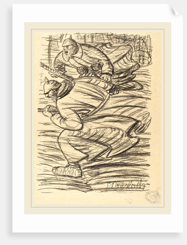 The Assault by Ernst Barlach