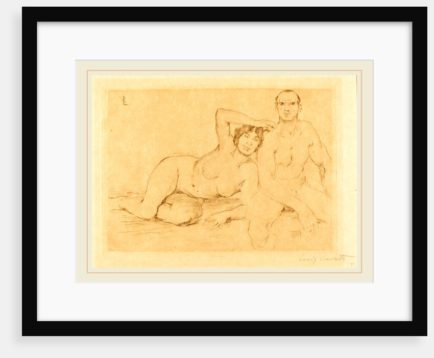 Two Nudes by Lovis Corinth