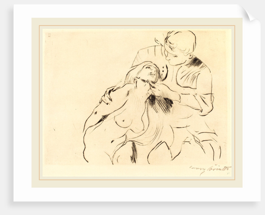 The Reconciliation by Lovis Corinth