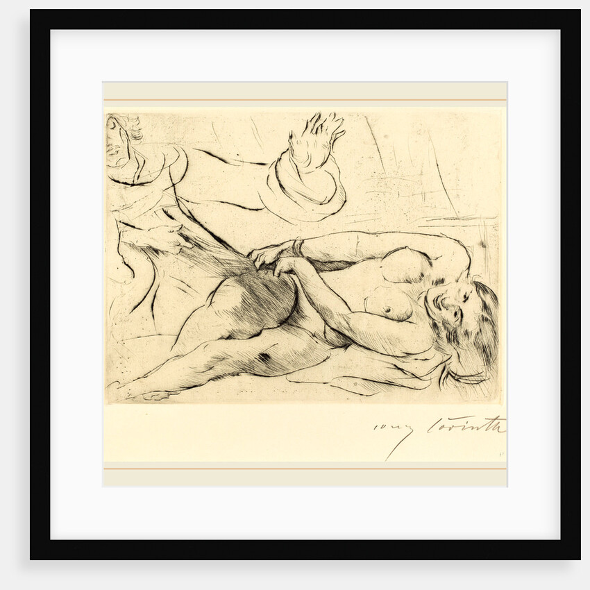 Joseph and Potiphar's Wife-II by Lovis Corinth