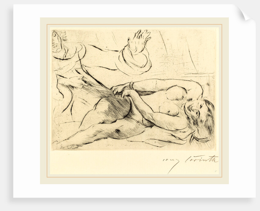 Joseph and Potiphar's Wife-II by Lovis Corinth