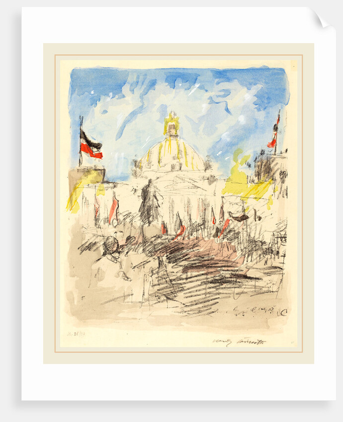 Bismarckfeier by Lovis Corinth