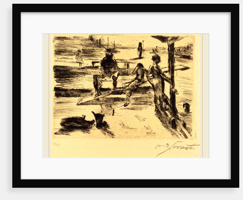 Bathing Place by Lovis Corinth