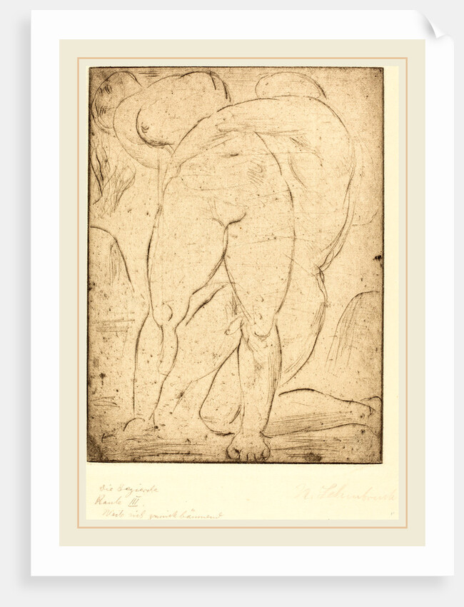 Passion II by Wilhelm Lehmbruck