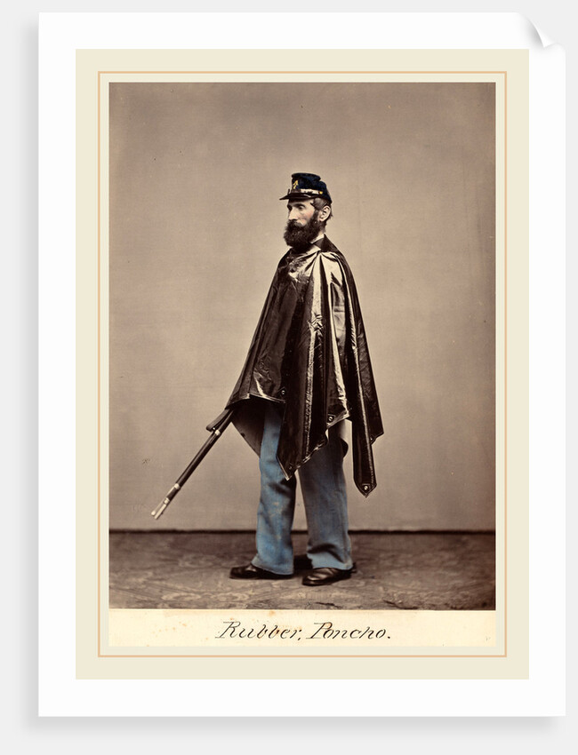 Rubber Poncho, c. 1864 by O.H. Willard's Galleries