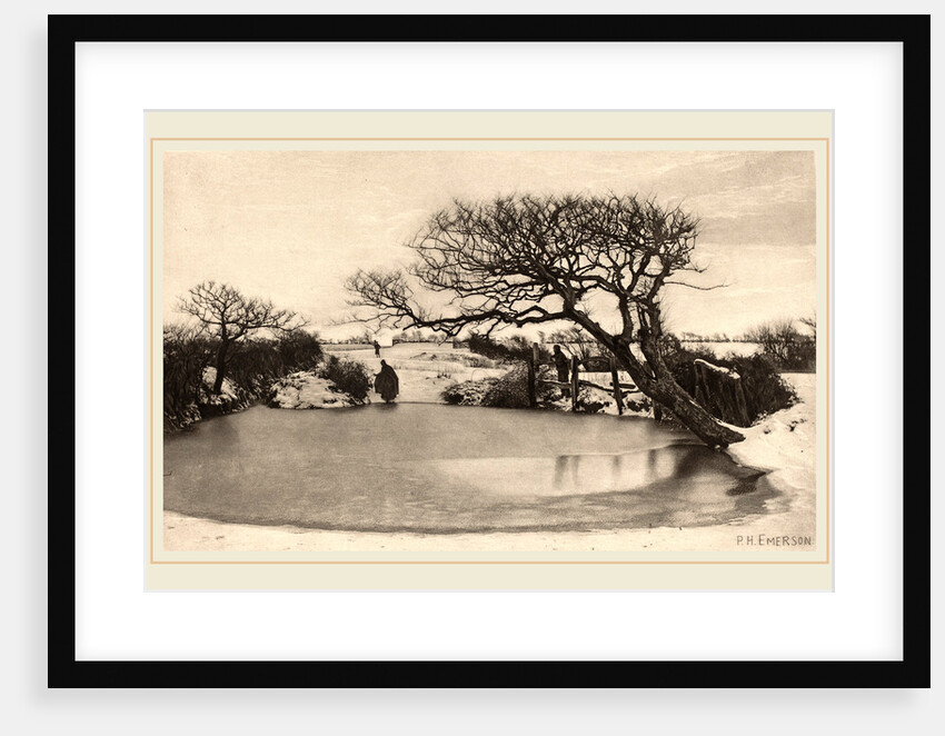 A Winter's Morning, 1887 by Peter Henry Emerson
