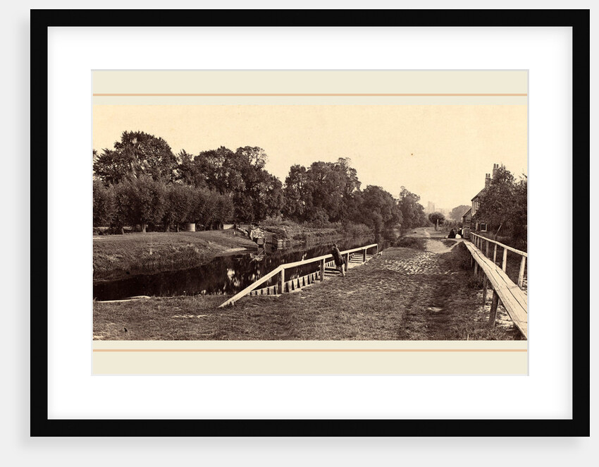 Windsor Lock, 1862 by Victor Albert Prout