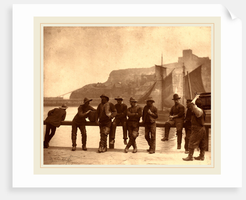 Whitby Fishermen by Frank Meadow Sutcliffe
