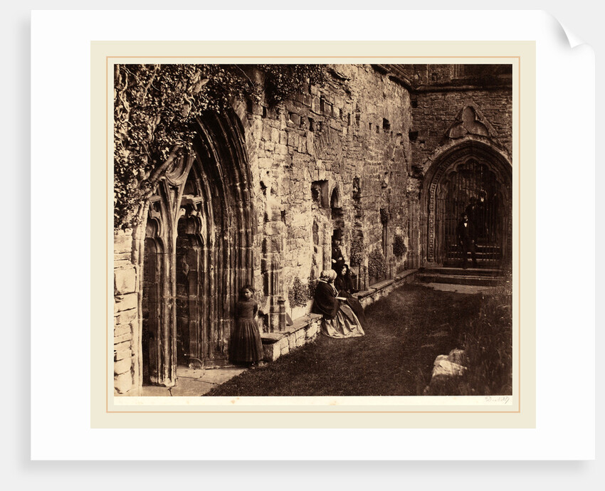 The Cloisters, Tintern Abbey, 1854 by Roger Fenton