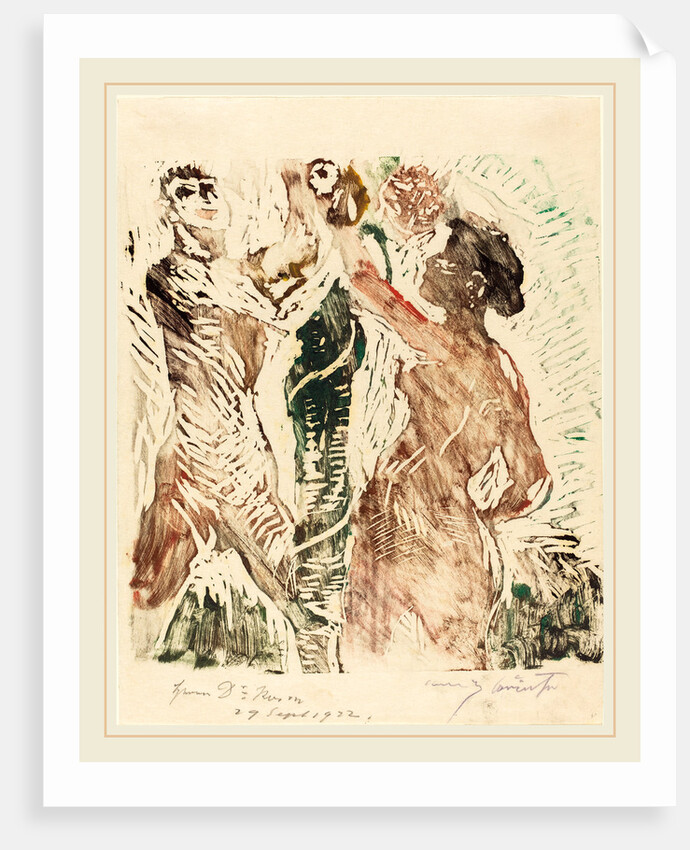 The Fall of Man by Lovis Corinth