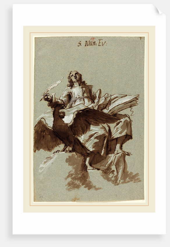 Saint John the Evangelist, c. 1753 by Georg Anton Urlaub