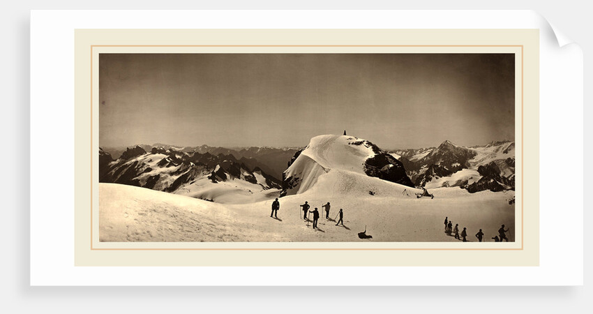 Summit of Mont Titlis, Switzerland, 1866 by Adolphe Braun
