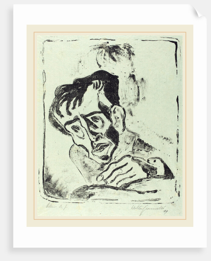 Bildnis Dr. Gr. by Walter Gramatté