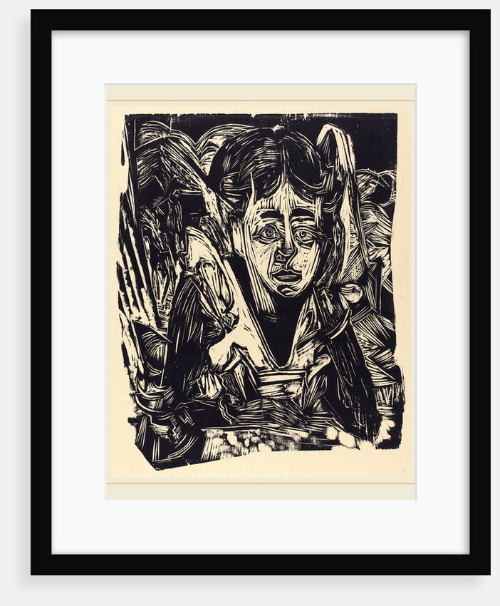 Girl Dreaming by Ernst Ludwig Kirchner