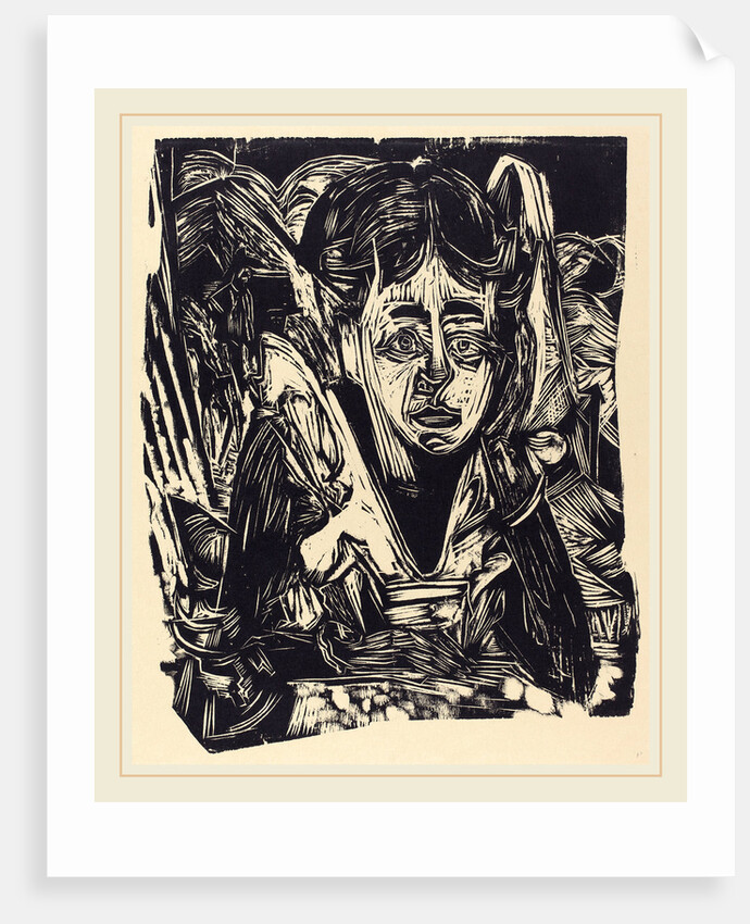 Girl Dreaming by Ernst Ludwig Kirchner