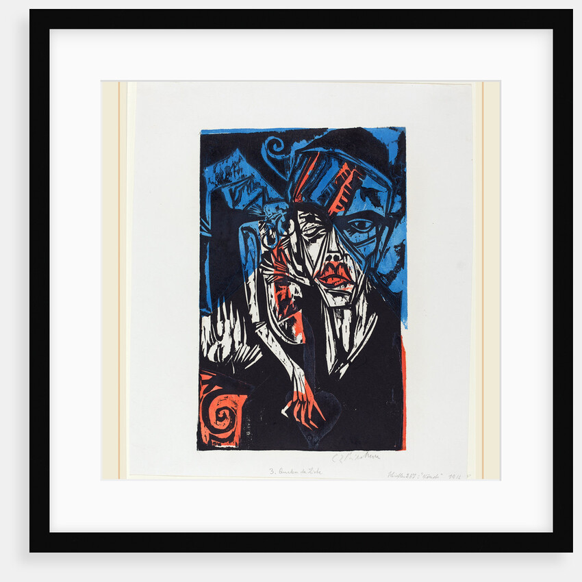 Qualen der Liebe by Ernst Ludwig Kirchner