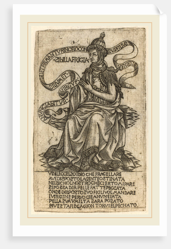 Phrygian Sibyl, early 15th century by Anonymous