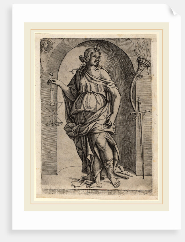 Justice, c. 1520 by Master I.I.CA