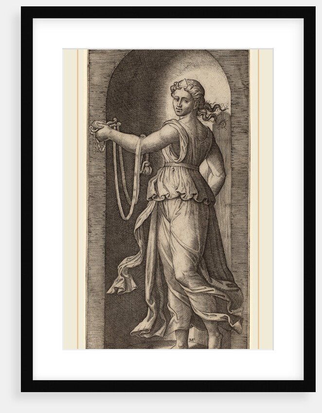 Temperance by Marcantonio Raimondi