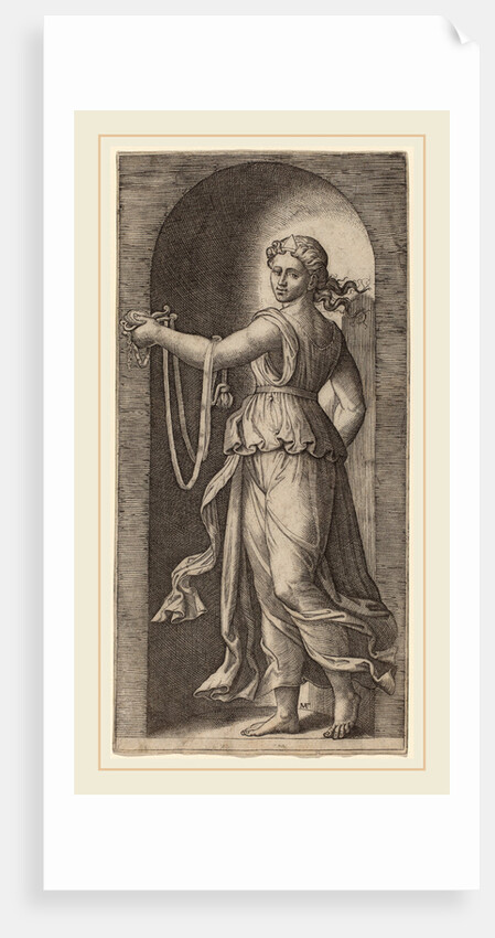 Temperance by Marcantonio Raimondi