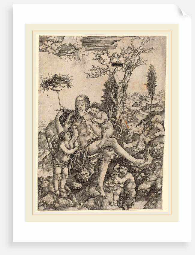 Allegory of Mother Earth by Christofano Robetta