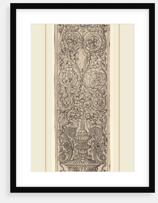 Ornament Panel: Three Children Blowing Horns by Giovanni Pietro Birago and Zoan Andrea