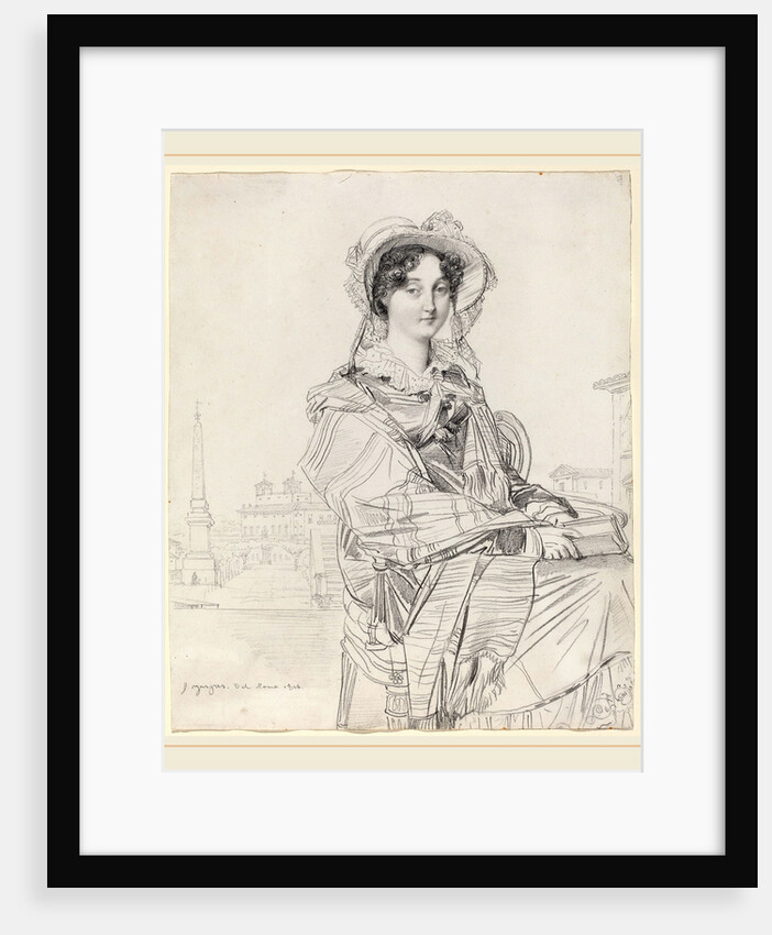 Mrs. Charles Badham, 1816 by Jean-Auguste-Dominique Ingres