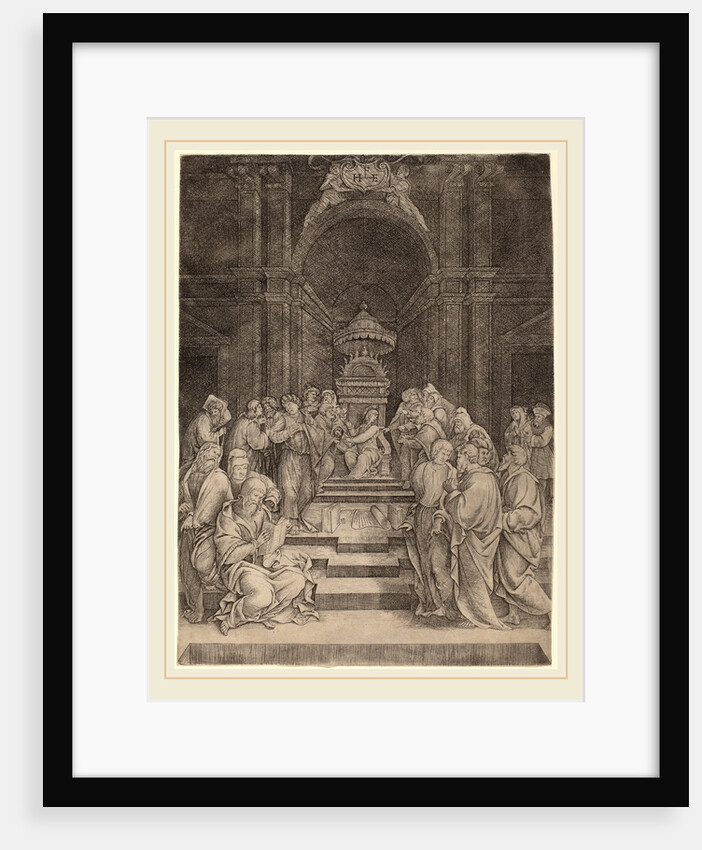 Christ Disputing with the Doctors by Master HFE