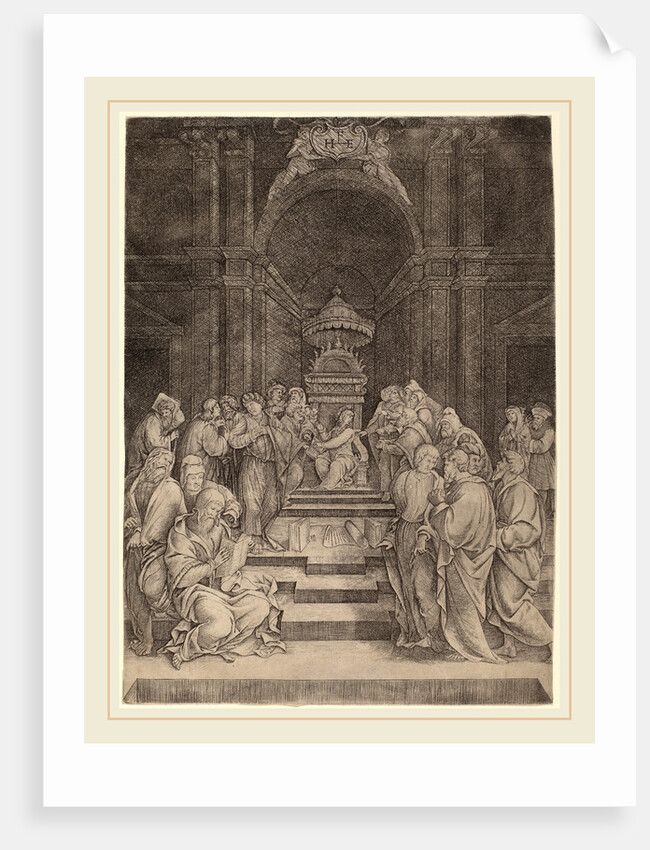 Christ Disputing with the Doctors by Master HFE
