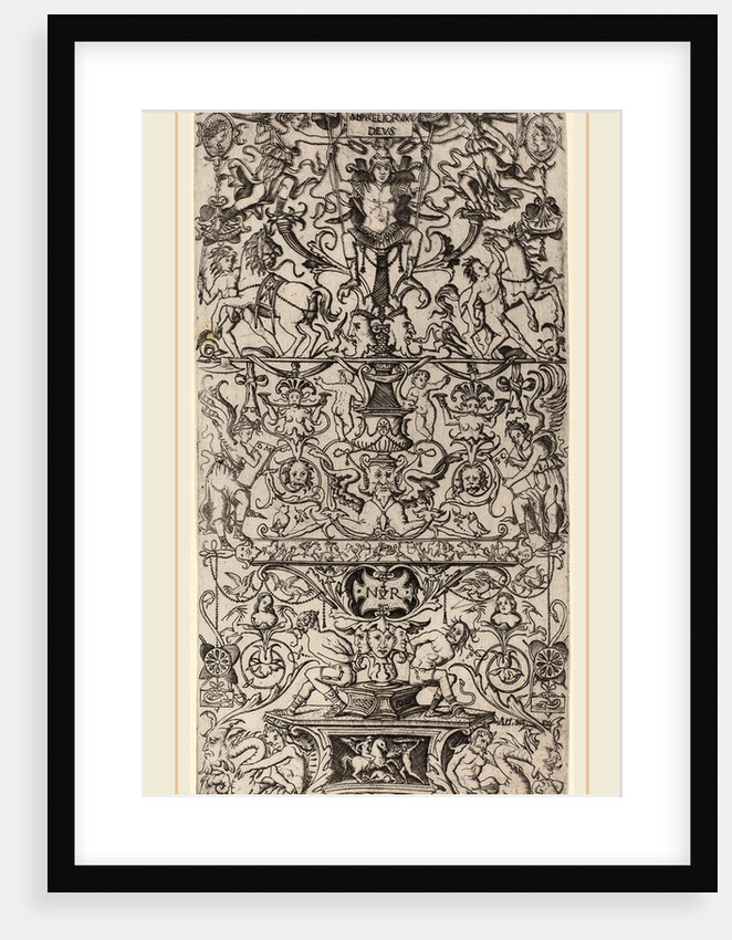 Ornament Panel: Mars, God of Battles, c. 1507 by Nicoletto da Modena