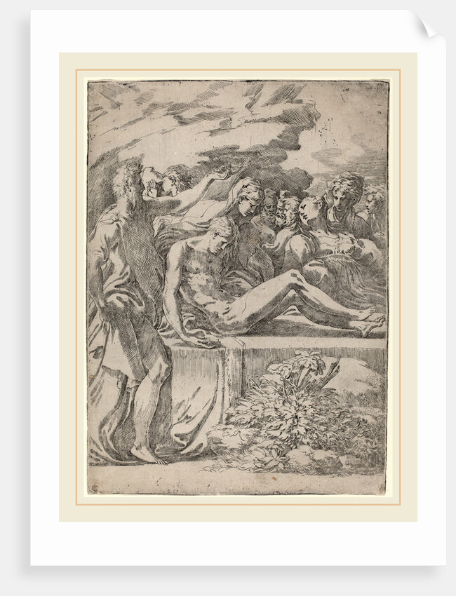The Entombment, c. 1530 by Parmigianino